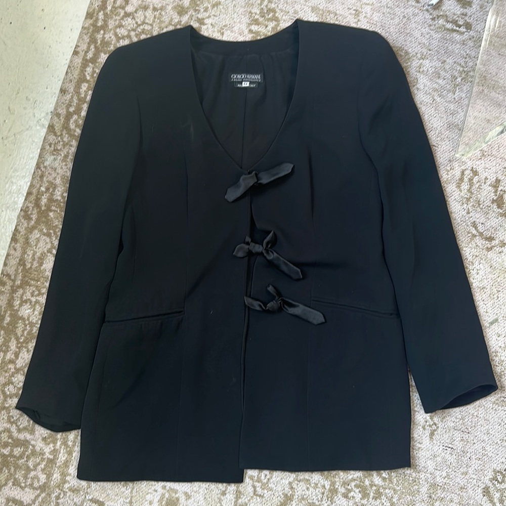 Early 90’s Giorgio Armani Tie Blazer